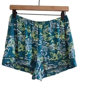 Joyspun Green Pajama Boxer Shorts Women's Small